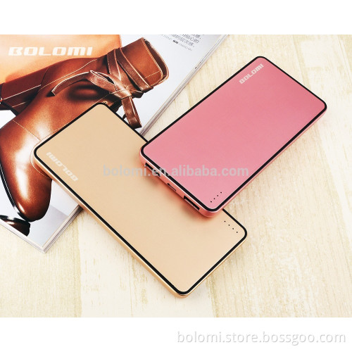 Aluminum alloy unicorn power bank with dual usb interface